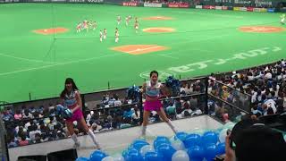 2018.5.4 ファイターズガール 三塁ステージ オープニングダンス(濱野亜里紗ちゃん 滝谷美夢ちゃん)※スマホ