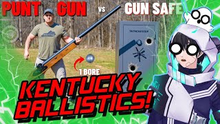 THAT IS A CANNON! | Kentucky Ballistics React Punt Gun VS Gun Safe