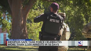 Memphis Safe Task Force celebrates more than 3,100 arrests in 56 days