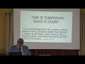 Bishop G W Frazier Sr (Time Is Temporary Make It Count Part 2) E- Bible Study 12/21/2021