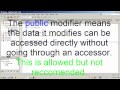 Java Classes - Structure and Instantiation - Part 1 of 2