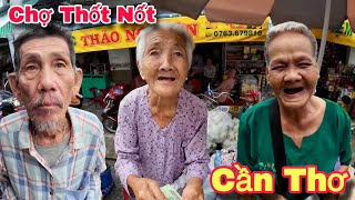 Chợ Thốt Nốt Cần Thơ Người Lớn Tuổi Khó Khăn Hạnh Phúc Nhận Quà Hảo Tâm Từ Mỹ | Khương Nhựt Minh