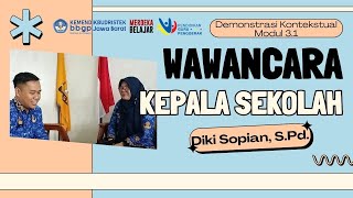 Demontrasi Kontekstual 3.1. Pengambilan Keputusan Berbasis Nilai-nilai Kebajikan sebagai Pemimpin