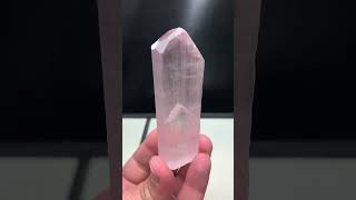 Terminated Natural Kunzite crystal #forsale #kunzite #crystal #viralshorts #germany #china #usa