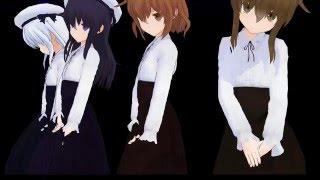 【MMD艦これ】第六駆逐隊で『Bad ∞ End ∞ Night』なのです！ 【720p】