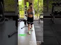 disha patani hot bollywood actress boobs showing spotted in gym outfit malfunction wardrobe