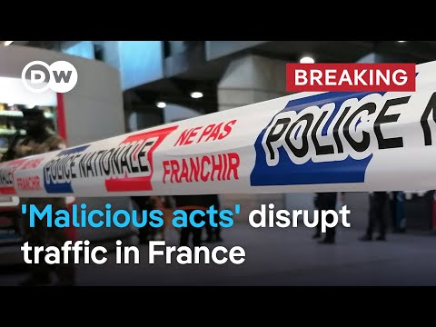 Ataque a la red de trenes de alta velocidad de Francia antes de los Juegos Olímpicos DW Noticias