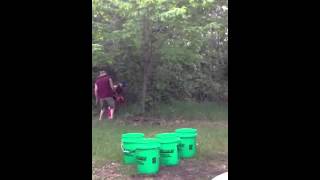 Redneck bucket balls