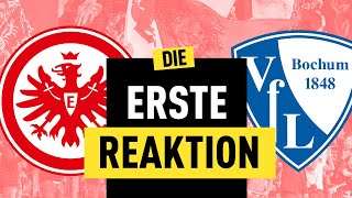 1:1! Eintracht Frankfurt spielt schwach und holt nur ein Unentschieden gegen Bochum | Reaktion