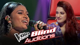 Dareena Sarindri | Kandy lamissi (කැන්ඩි ලමිස්සි) | Blind Auditions | The Voice Sri Lanka