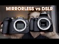 DSLR vs Mirrorless Camera - Which One to Buy in 2021?