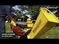 wood chipper kk wcs 305 kisankraft demo