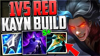 RED KAYN IS THE NEW BLUE KAYN (NO ONE CAN ESCAPE!) | How to Play Kayn Jungle S13 League of Legends