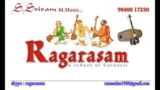 Gajamukanai *Sankarabharanam * Ekam * Comp D pattamal *sung by -  Chandrasekar * program by - Sriram