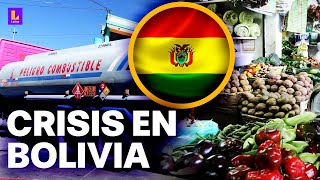 Crisis económica en Bolivia: Aumenta el precio de los alimentos por falta de combustible