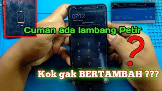 Di cas cuman lambang petir tidak bertambah ⁉️ || Xiaomi Redmi 6a