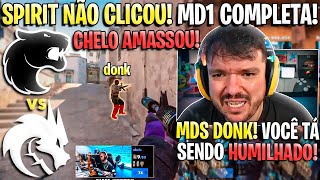 FURIA DESTRUIU!🔥 FURIA VS SPIRIT (MD1 COMPLETA) - Perfect World Shanghai Major 2024!🔥🔥🔥