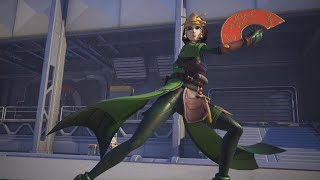 NEW Kiriko Suki Skin Showcase || Overwatch 2