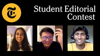 Reflections From Winners of Our Student Editorial Contest