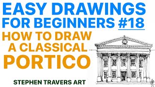 How to Draw a Classical Portico