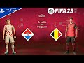 FIFA 23 - Croatia vs Belgium - Qatar World Cup 2022 Group Stage Match | PS5™ [4K60]