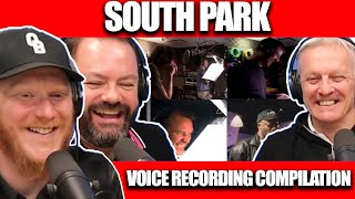 South Park Funny Voice Recording Compilation REACTION | OFFICE BLOKES REACT!!