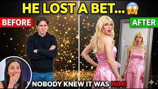My Son Lost a Bet and Went to Prom as a Girl – Full Male to Female Transformation