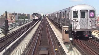 ᴴᴰ Manhattan Bound R62A 7 Express RFW Footage - Flushing Main St-Times Square