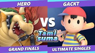 TAMISUMA 224 GRAND FINALS - Hero (Bowser) Vs. Gackt (Ness) SSBU Smash Ultimate