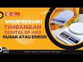 Memperbaiki Timbangan Dapur - Bahan Model SF 400 Yang Rusak atau Error