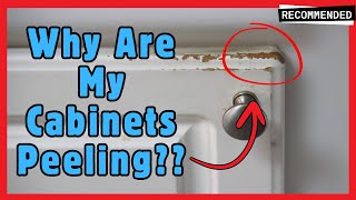 How To Fix Kitchen Cabinets That Are Peeling