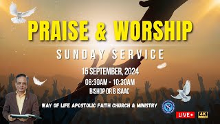 Sunday Service || 15-Sep-2024 || WLC MINISTRY || Bishop Dr B ISAAC