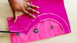 इतना आसान है यह  Blouse designs  बनाना के हर कोई बना सकता है लोग देखते रह जाएंगे