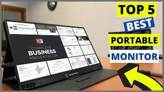 5 Best Budget Portable Monitor in 2023 | Monitor for Business, Study, Gaming freesync (Buying Guide)