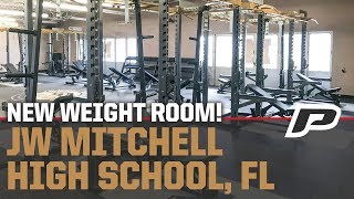 JW Mitchell High School | Weight Room Installation