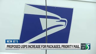 Proposed USPS increase for packages, priority mail
