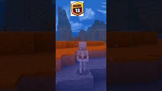 Brawl Stars Rank up' Skeleton life'😳Minecraft Trend #shorts