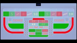 Craps Analysis using know-dice.com