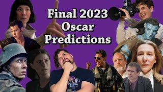 Final 2023 Oscar Predictions