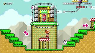 あつめて!ピンクコイン ~Get the Pink Coins~ by aleysaアレイサ 🍄 Super Mario Maker ✹Wii U✹ #beo