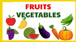 Fruits and vegetables | Vegetables names | Fruits name | Vegetables and fruits |Vegetables for kids