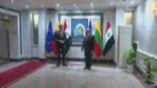 Iraqi FM meets Lithuanian counterpart in Baghdad