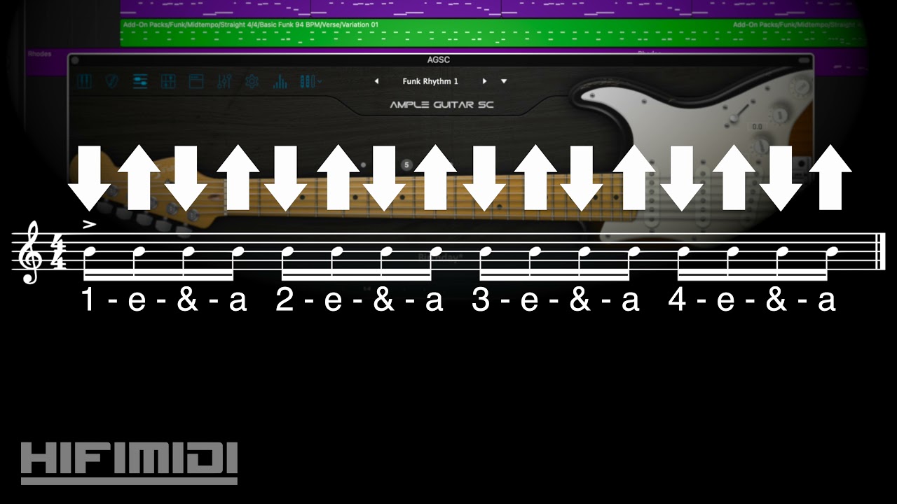 TEASER 1: Ample Sound Electric Guitar: The Complete Course | Funk Guitar Exercise 1