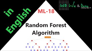 Random Forest Algorithm - Machine Learning || English || ML-18 || Explained || We & Data