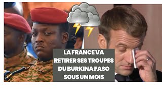 AbidjanTV.net : La France va retirer ses quelque 400 soldats du Burkina Faso dans un délai d’un mois