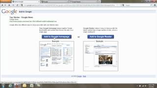 Adding RSS Feeds to iGoogle and Google Reader