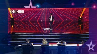 Funny magician gets to the Final making the judges laugh! | Semifinal 5 | Spain's Got Talent 2018