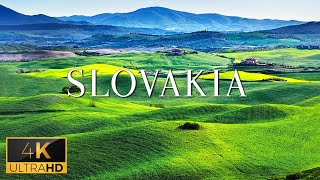 FLYING OVER SLOVAKIA (4K UHD) - Peaceful Piano Music With Stunning Beautiful Natural Film For TV