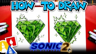How To Draw The Emerald From Sonic The Hedgehog 2