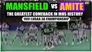 1991 LHSAA 3A Championship Football Mansfield vs Amite